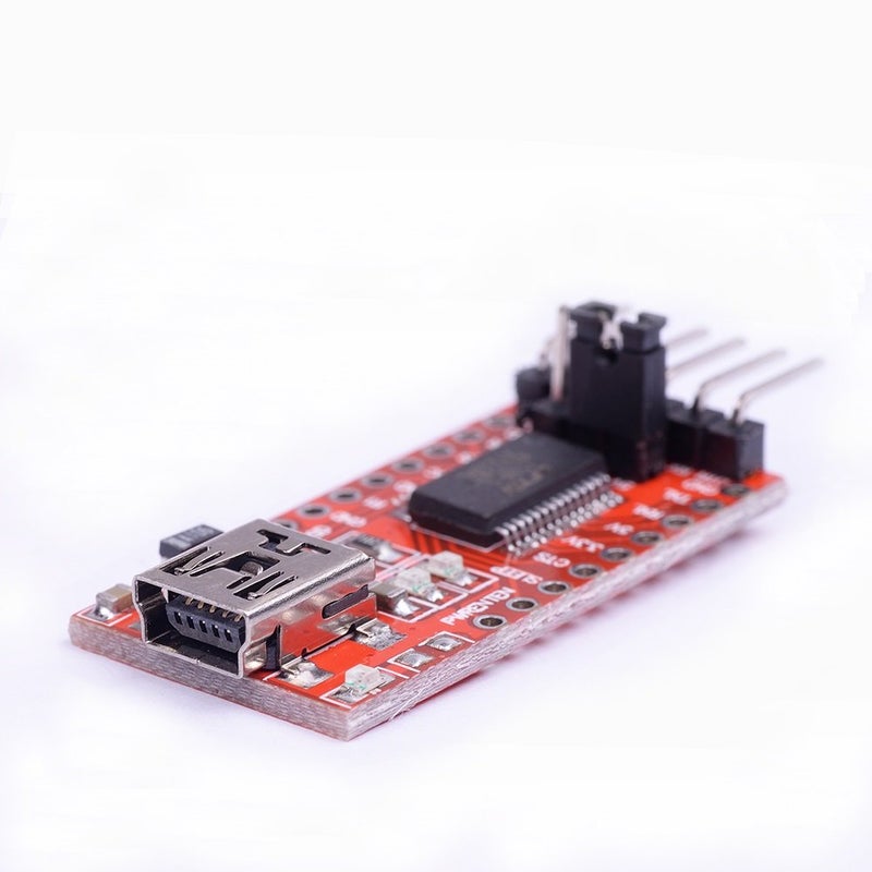 Cylewet 2Pcs FT232RL 3.3V 5.5V Module USB to TTL Serial Adapter Module for Arduino Mini Port USB to Serial Interface Module (Pack of 2) CYT1007 - Image 2